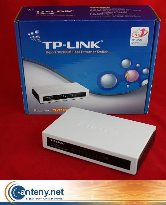 Switch TP-LINK TL-SF1008D - 8 port�w