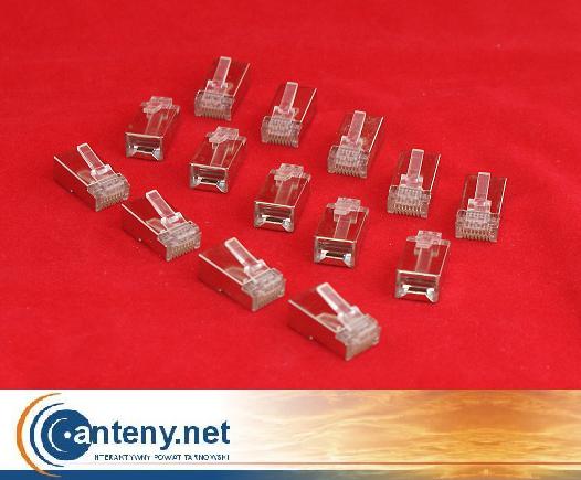 Wtyk RJ45 (8p8c) EKRANOWANE - SUPER CENA